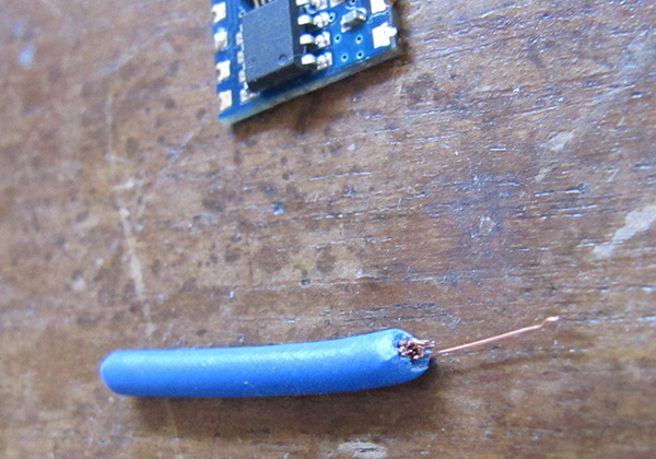 small wire for mounting esp8266 esp03
